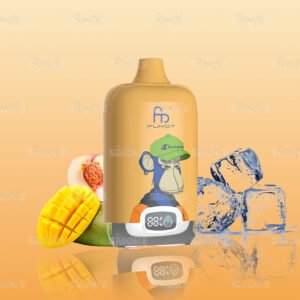 randm tornado 12000 peach mango