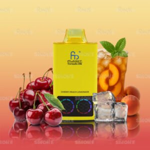 randm tornado 35000 – cherry peach lemonade